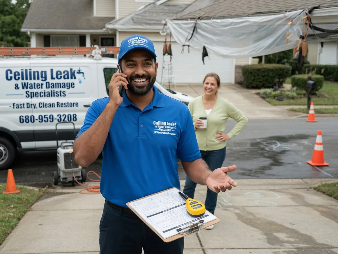 Ceiling Leak Cleanup Dublin, PA FAQs